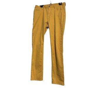Banana Republic Traveler Jeans – Men’s 34x34 – Mustard Yellow - Slim Fit - NWT